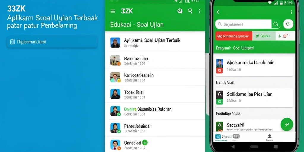 Tampilan antarmuka aplikasi 33ZK yang intuitif dan mudah digunakan.