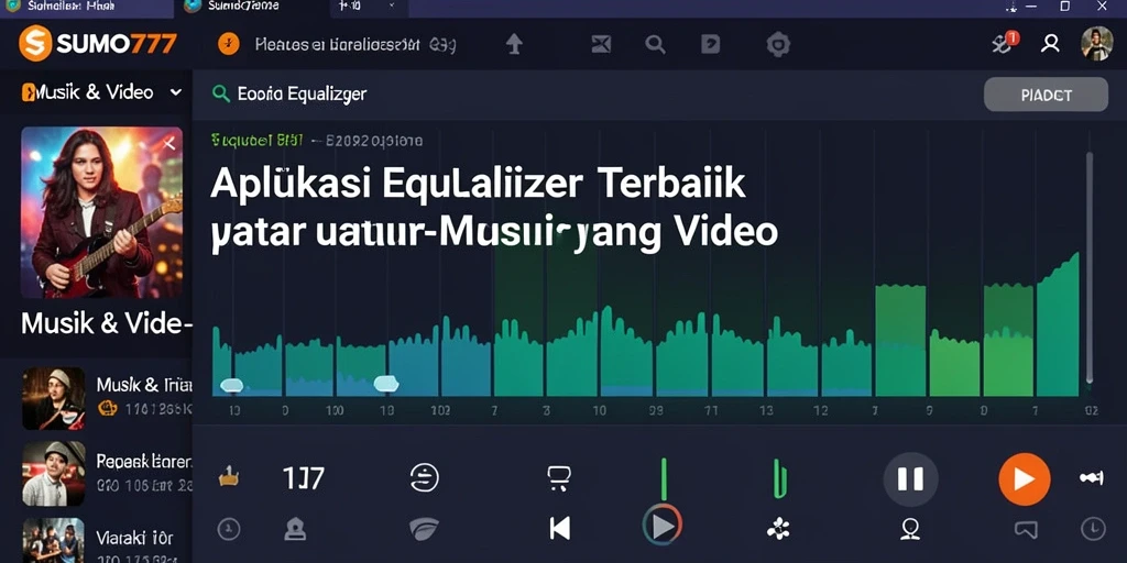 Tampilan antarmuka aplikasi Equalizer SUMO777 yang intuitif.
